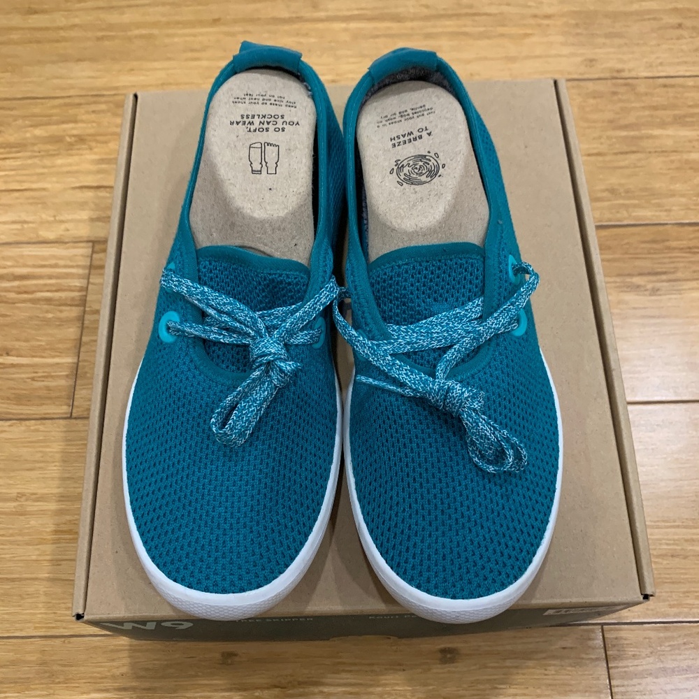 Allbirds Sneakers Shoes Women Tree Skiper size 9 in Kauri Peacock